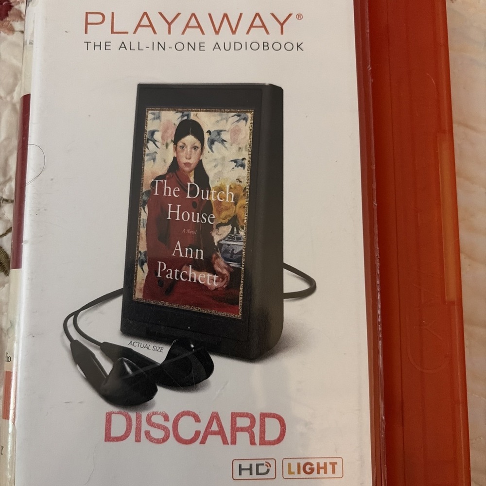 Playaway Audiobook Ex Library - The Dutch House By Ann Patchett